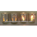 Haonai best-selling glass votive candle holder